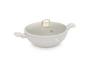 Berlinger Haus Αντικολλητικό Τηγάνι Wok 30cm με Γυάλινο Καπάκι, Sahara Collection BH-8065