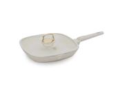 Berlinger Haus Γκριλ τηγάνι με καπάκι 28 cm  σε ματ κρέμ χρώμα, Sahara Collection BH-8067