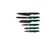 Berlinger Haus Σετ Μαχαίρια 6 τεμαχίων από ανοξείδωτο ατσάλι, Emerald Collection BH-2591