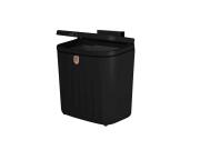 Berlinger Haus Πλαστικός Κάδος Aπορριμμάτων 7lt, 24x15.6x26.6 cm, Black Rose Collection BH-8609