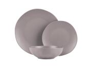 Berlinger Haus Κεραμικά Σετ Σερβίτσια Φαγητού 18 τεμ σε Ματ Γκρι Χρώμα, Taupe Collection, BH-10023