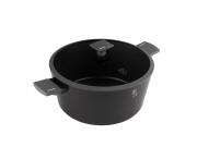 Berlinger Haus Αντικολλητική Κατσαρόλα με Γυάλινο Καπάκι 30 cm, Anthracite Collection BH-8133