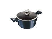 Berlinger Haus  Κατσαρόλα με Γυάλινο Καπάκι 30 cm σε μπλέ χρώμα, Metallic Line Aquamarine BH-7148