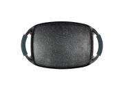 Berlinger Haus Αντικολλητική Πλάκα Ψησίματος Grill 47cm  Metallic Line BH-6095 Aquamarine