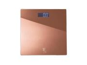 Berlinger Haus Ζυγαριά μπάνιου 31x31 cm σε Ροζ Χρώμα Έως 150Kg, Metallic Line Rose Gold BH-9353