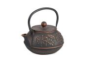 Berlinger Haus Εμαγιέ Τσαγιέρα 850 ml από Μαντέμι σε Μαύρο Χρώμα, Black Rose Collection BH-6531