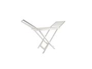 Πλαστική Απλώστρα Ρούχων 20cm, με Πτυσσόμενα Φύλλα Σε Λευκό Χρώμα