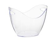 Επαγγελματικό Διάφανο Δοχείο ποτών και Πάγου Χωρητικότητας  8L από Πολυστυρένιο, 34.9x26.3x25.8 cm