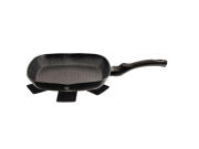 Berlinger Haus Γκριλιέρα 28 εκ. σε μαύρο/ασημί, Black Silver Collection BH-1846