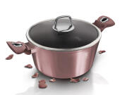 Berlinger Haus Κατσαρόλα με καπάκι 20 εκ. σε ροζ, I-Rose Collection BH-6034