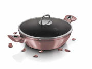 Berlinger Haus Ρηχή κατσαρόλα με καπάκι 28 εκ. σε ροζ, I-Rose Collection BH-6037