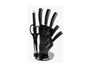 Berlinger Haus Σετ μαχαιριών 8 τεμ. με ακρυλική βάση σε σκούρο γκρι, Carbon Pro BH-2685N