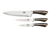 Berlinger Haus Σετ μαχαιριών 3 τεμ. σε μαύρο, BH-2667