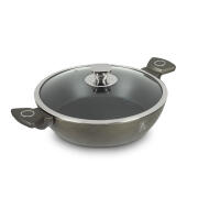 Berlinger Haus Ρηχή κατσαρόλα με καπάκι, 28 cm, σαμπάνια Crystal Collection BH-6766