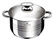 Blaumann κατσαρόλα με καπάκι 24 cm από ανοξείδωτο ατσάλι , Gourmet Line  BL-1021A