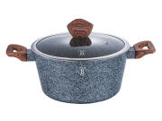 Berlinger Haus Kατσαρόλα με καπάκι 30 cm ξύλινο/γκρι, Forest Line BH-7150