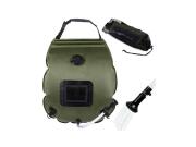 Ηλιακή Ντουζιέρα Camping 20L με Ένδειξη Θερμοκρασίας Νερού με γάντζους στερέωσης, 46.5x49 cm