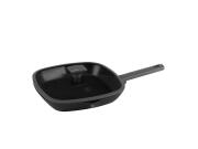 Berlinger Haus Αντικολλητικό Τηγάνι Γκριλ (Grill) 28cm με καπάκι, Anthracite Collection BH-8127