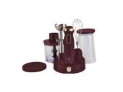 Berlinger Haus Ραβδομπλέντερ Χειρός Σετ 6 τεμ. με Ισχύ 800W και Λεπίδα Τιτανίου, Leonardo BH-9563