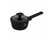 Berlinger Haus Αντικολλητικό Κατσαρολάκι με Καπάκι 16cm, Matte Black Collection BH-8175