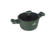 Berlinger Haus Αντικολλητική Κατσαρόλα με Καπάκι 24cm από Αλουμίνιο, Matte Green Collection BH-8201