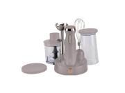 Berlinger Haus Ραβδομπλέντερ Χειρός Σετ 6 τεμ. με Ισχύ 800W και Λεπίδα Τιτανίου, Taupe  BH-9562