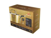 Berlinger Haus  Κατσαρόλα με Καπάκι 20 cm με Μαρμάρινη Επίστρωση, Hammered Gold Collection BH-7747