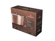 Berlinger Haus  Κατσαρόλα με Καπάκι 32cm με Μαρμάρινη Επίστρωση, Hammered Copper Collection BH-8021