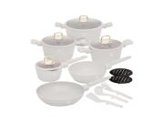 Berlinger Haus Σετ Αντικολλητικά  Μαγειρικά Σκεύη 15 Τεμ από Αλουμίνιο, Sahara Collection BH-8081N