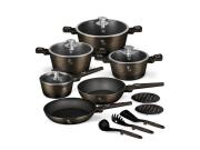 Berlinger Haus Σετ  Μαγειρικά Σκεύη 15 Τεμ από Αλουμίνιο, Primal Gloss Collection BH-8244