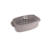 Berlinger Haus  Αντικολλητική Γάστρα με Καπάκι 32cm 6lt, Taupe Collection BH-8778