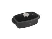 Berlinger Haus  Αντικολλητική Γάστρα με Καπάκι 32cm 6lt, Anthracite Collection BH-8800