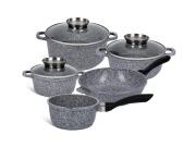 Edenberg Σετ Μαγειρικά Σκεύη 9 Τεμαχίων με Αντικολλητική Κεραμική Επίστρωση,  EB-8110