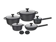 Edenberg Σετ Αντικολλητικά Μαγειρικά Σκεύη 12 Τεμαχίων, από Αλουμίνιο, EB-5652