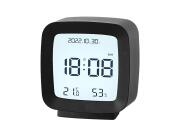 Ψηφιακό Ξυπνητήρι με LCD Οθόνη, Θερμοκρασία, Υγρασία και Λειτουργία Αναβολής, 8x4x8.5 cm