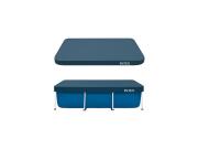 Intex Προστατευτικό Κάλυμμα Πισίνας Παραλληλόγραμμο, 260x160 cm, 28036