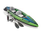 Intex Φουσκωτό Καγιάκ Θαλάσσης 2 Ατόμων, Μέγιστου Βάρους 180kg, Challenger K2, 68306