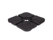 Πλαστική Βάση Για Ομπρέλα Θαλάσσης και Κήπου σε Μαύρο Χρώμα 60kg