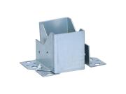 Kinzo Σετ 2 Τεμαχίων Ρυθμιζόμενα Στηρίγματα για Ξύλινες Δοκούς, 6.3x9.7x8 cm, 47292