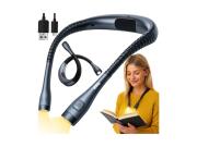 Επαναφορτιζόμενος Φακός Λαιμού για Διάβασμα με Ρυθμιζόμενη Φωτεινότητα, LED και USB-C, 59x2.3 cm