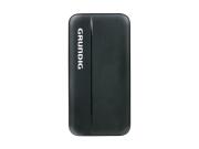 Grundig Powerbank Μπαταρία Φορτιστής κινητών και Τάμπλετ USB, 10000mAh σε Μαύρο Χρώμα, 72369