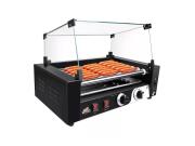 Aria Trade Συσκευή Ψησίματος για Hot Dog Έως 18 Λουκάνικα, 57.6x33.5x40.5 cm