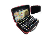 Soulima Βαλιτσάκι Αισθητικής, σε Μαύρο χρώμα, 27x33x6 cm, 22886