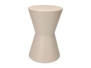 Μεταλλικό Βοηθητικό Τραπεζάκι Σαλονιού Κομοδίνο σε Γκρι Χρώμα, 29x45 cm, Side Table