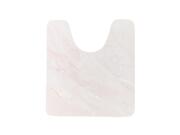Απορροφητικό Αντιολισθητικό Πατάκι Μπάνιου με Εφέ Μαρμάρου σε Μπεζ Χρώμα, 45x50x0.3 cm