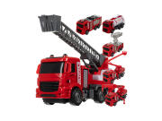 Σετ Πυροσβεστικό όχημα, σε Κόκκινο Χρώμα, 6 τεμαχίων, από 3 ετών, 10x7.5x21 cm