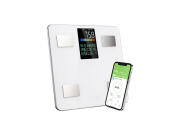 Ηλεκτρονική Ζυγαριά Μπάνιου, Smart, με Ανάλυση Σώματος, Bluetooth και LCD οθόνη, 226kg, 30x30x3 cm