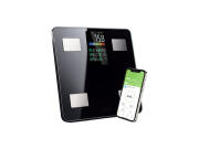 Ruhhy Ηλεκτρονική Ζυγαριά Μπάνιου Smart, με Ανάλυση Σώματος, Bluetooth και LCD οθόνη, 226kg, 30x30x3 cm