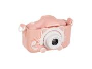 Παιδική Φωτογραφική Μηχανή και Κάμερα με Full HD, 32GB Κάρτα και Selfie, σε ροζ Χρώμα, 10.5x5x6 cm
