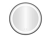Επιτοίχιος Στρογγυλός Φωτιζόμενος LED Kαθρέφτης Mπάνιου Αφής 80 cm με Αντιθαμβωτική Λειτουργία